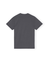 Ganni - CAT T-SHIRT GRÅ