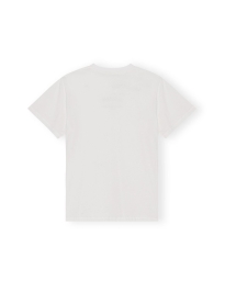 Ganni - NICE DAY T-SHIRT HVID