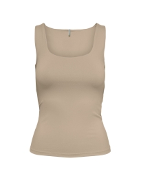 Only - 2-WAYS TOP BEIGE