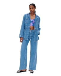 Baum und Pferdgarten - BEATRIX BLAZER JAKKE LYS DENIM