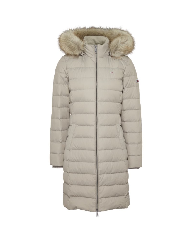 Ondartet tumor Spænde Sparsommelig ESSENTIAL HOODED DOWN COAT - Tommy Hilfiger Denim - Køb til kvinder