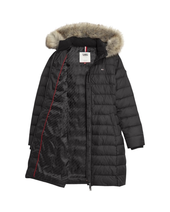 Ondartet tumor Spænde Sparsommelig ESSENTIAL HOODED DOWN COAT - Tommy Hilfiger Denim - Køb til kvinder