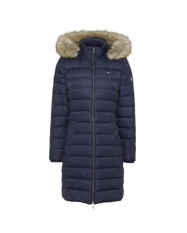 Tommy Hilfiger Denim - ESSENTIAL HOODED DOWN COAT