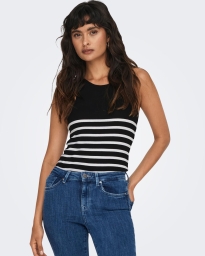 Only - KENYA STRIBET RIB TOP SORT