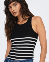 Only - KENYA STRIBET RIB TOP SORT