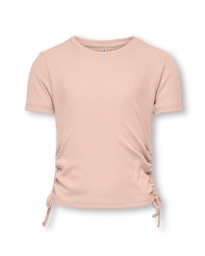 Only Kids - AMY RYNKE T-SHIRT PINK