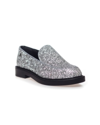 Copenhagen Shoes - GLITTER LOAFER SØLV