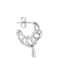 Jane Kønig - BUTTERFLY HOOP SØLV