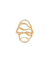 Pernille Corydon - WAVE RING GULD