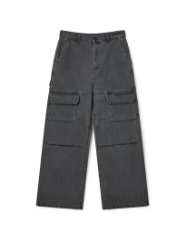 H2O FAGERHOLT - DENIM CARGO BUKSER SORT