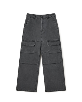 H2O FAGERHOLT - DENIM CARGO BUKSER SORT