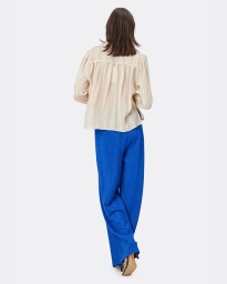Lollys Laundry - AIRLIE SKJORTE CREME