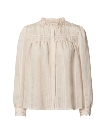 Lollys Laundry - AIRLIE SKJORTE CREME