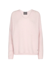 Mos Mosh - THORA V-HALS STRIK PINK