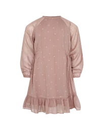 Petit by Sofie Schnoor - KJOLE MED HJERTER GAMMELROSA
