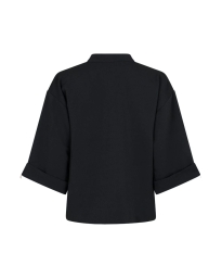 Neo Noir - LUMA CREPE BLUSE SORT Neo Noir - LUMA CREPE BLUSE SORT