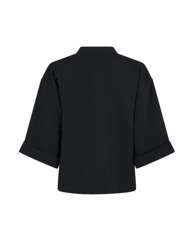 Neo Noir - LUMA CREPE BLUSE SORT