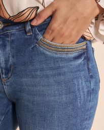 Mos Mosh - SUMNER VIVID JEANS BLÅ