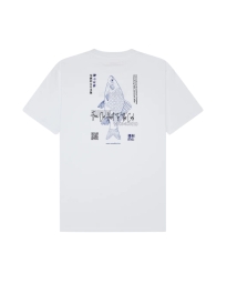 Woodbird - BALO FISH T-SHIRT HVID