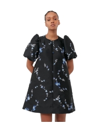 Ganni - 3D JACQUARD MINIKJOLE