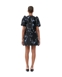 Ganni - 3D JACQUARD MINIKJOLE