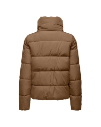 Only - PUFFERJAKKE BRUN
