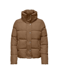 Only - PUFFERJAKKE BRUN