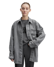 Mads Nørgaard - JOHNNY DENIM JAKKE GRÅ 