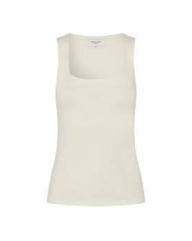 Rosemunde - SQUARE NECK TOP IVORY