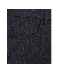 PINSTRIPE NEDERDEL GRÅ