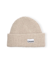 Ganni - ULD BEANIE SAND