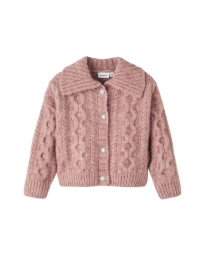 Name It - FOHALLI CARDIGAN ROSA