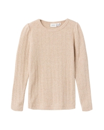 Name It - FOHUSA BLUSE TAN