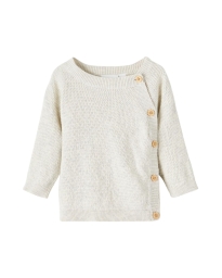 Name It - NOTTER CARDIGAN HVID