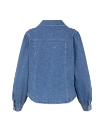 CRAS - AMANDA RHINSTENS DENIM SKJORTE