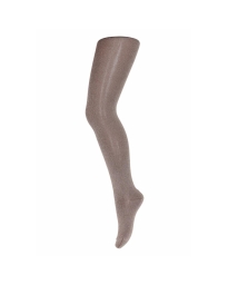 MP Denmark - GLITTER STRØMPEBUKSER BROWN SIENNA