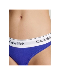 Calvin Klein Undertøj DK - Thong - Modern Cotton Blå
