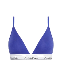Calvin Klein Undertøj DK - Triangle Bra - Modern Cotton Blå