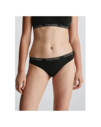 Calvin Klein Undertøj DK - Thong - Modern Seamless Sort