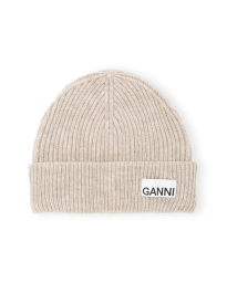 Ganni - ULD BEANIE SAND