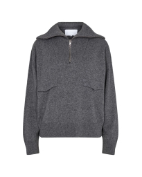 Levete Room - WINNIE 3 PULLOVER MØRKEGRÅ