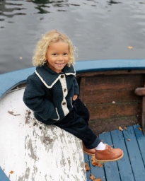 Konges Sløjd - CALA FLÆSE JAKKE NAVY