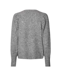 Lollys Laundry - LAURA CARDIGAN GRÅ