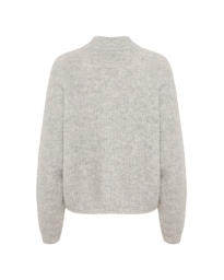 Gestuz - ALPHA CARDIGAN LYSEGRÅ