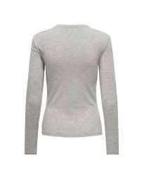 Only - LUNA BLUSE GRÅ