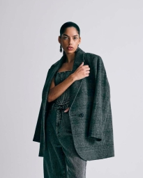 JADA BLAZER SORT/GRÅ