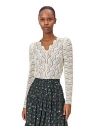 Lollys Laundry - TOLUCA BLONDE BLUSE CREMEHVID