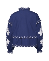 Sissel Edelbo - ALLY ORGANIC BLUSE NAVY