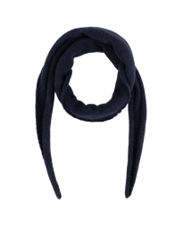 Neo Noir - MISTY KNIT TØRKLÆDE NAVY