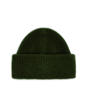 Sui Ava - SIGNE BEANIE DARK GREEN
